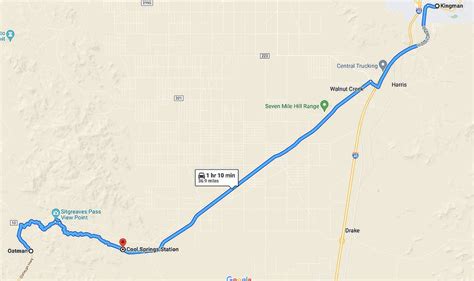 U.S. Route 66 road trip from Kingman to Oatman, Arizona, with photos, trip planner, hotel ...