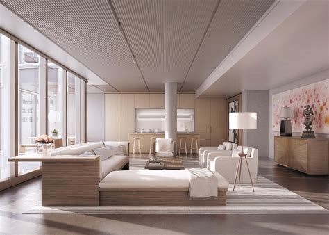 REVEALED: Interior Renderings of Norman Foster's Skinny Seagram Neighboring Condo Tower | 6sqft