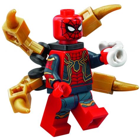 (Free Postage!) Lego Iron Spider-Man Minifigure [From 76108 Sanctum Sanctorum Showdown] Marvel ...