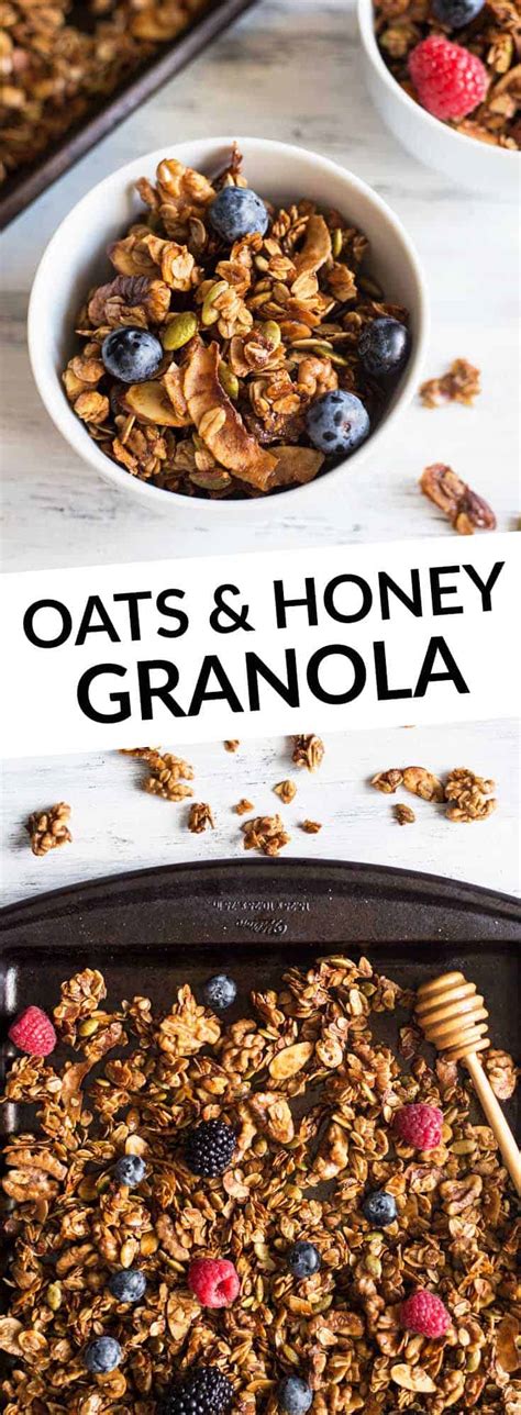 Easy Oats and Honey Granola