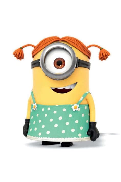 Download Red Hair Funny Minion Pictures | Wallpapers.com