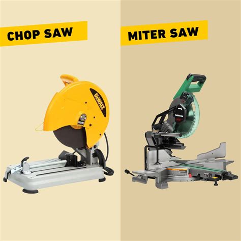 Chop Saw vs Miter Saw: What's the Difference? | The Family Handyman