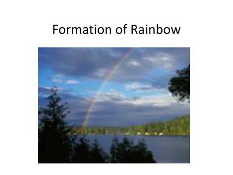 PPT - Formation of Rainbow PowerPoint Presentation, free download - ID ...