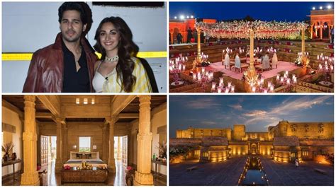 Take a tour of Sidharth Malhotra, Kiara Advani's wedding venue, room charges | Bollywood ...