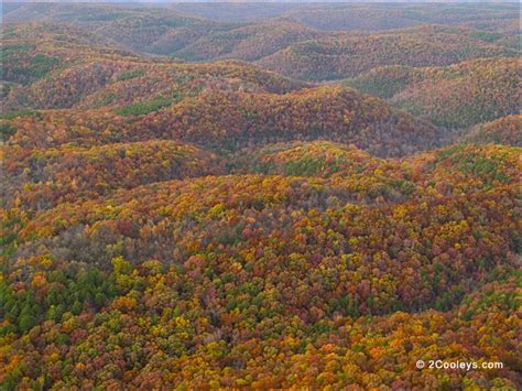 20 Ozarks fall foliage photos - 2Cooleys aerial foliage pics