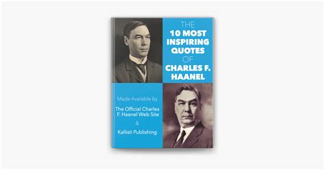 ‎The 10 Most Inspiring Quotes of Charles F. Haanel by Charles F. Haanel ...