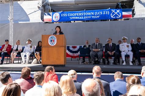 DVIDS - Images - USS Cooperstown Commissioning Ceremony [Image 2 of 7]