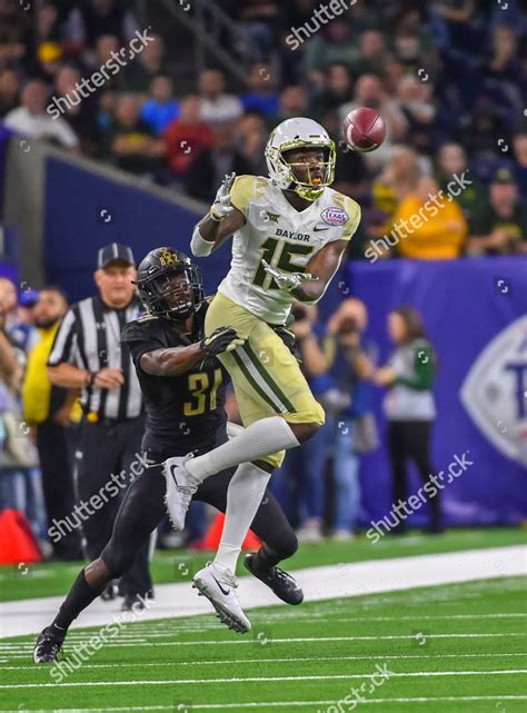 HOUSTON TXBAYLOR BEAR RECEIVER DENZEL MIMS Editorial Stock Photo ...