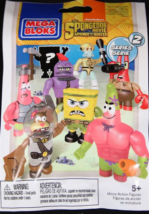 Mega Bloks, Sponge Bob Squarepants, Series 2, Blind Bag - BlindBoxes | Spongebob, Blind bags ...