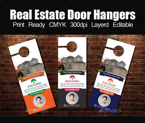 Real Estate Door Hangers Template by Designhub719 on DeviantArt