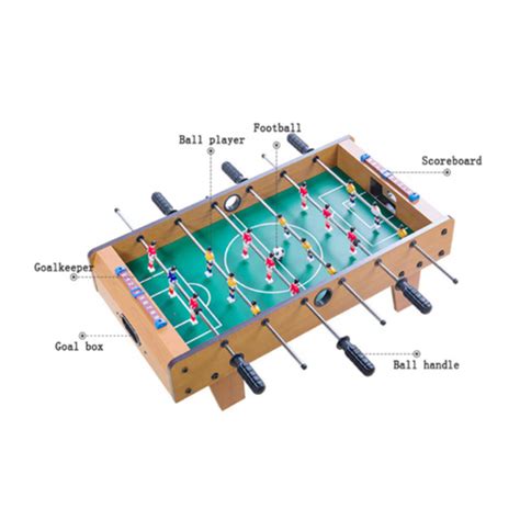 Premium Portable Wooden Foosball Table– Zincera