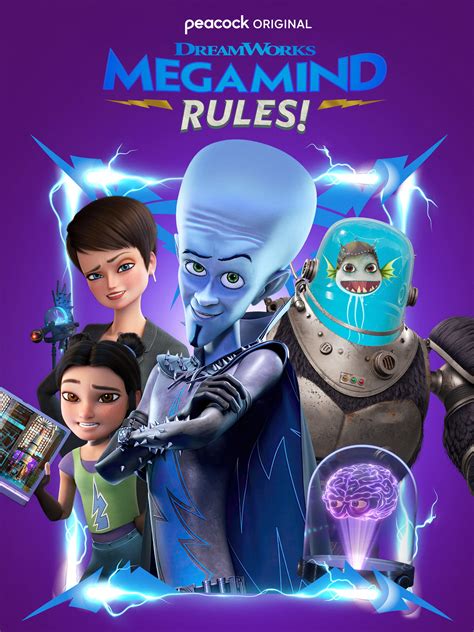 New Megamind Movie and TV Series Trailer and Premiere Date Revealed by Peacock