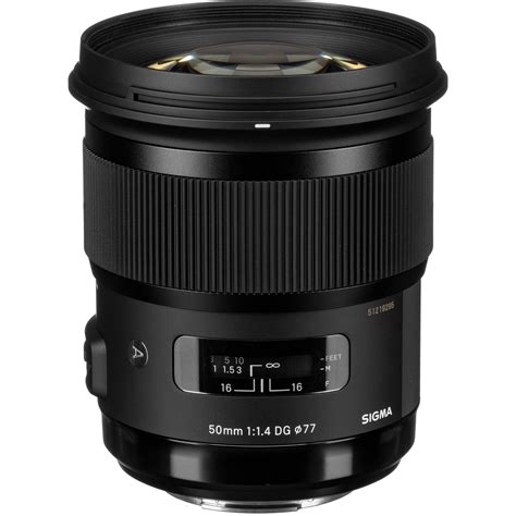 Sigma 50mm f/1.4 DG HSM Art Lens for Sony A 311205 B&H Photo