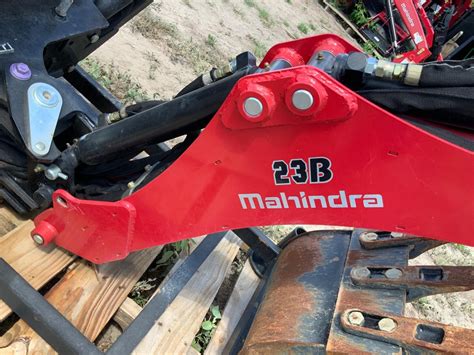 Mahindra 23B Backhoe Attachment w/ 12" Bucket BigIron Auctions