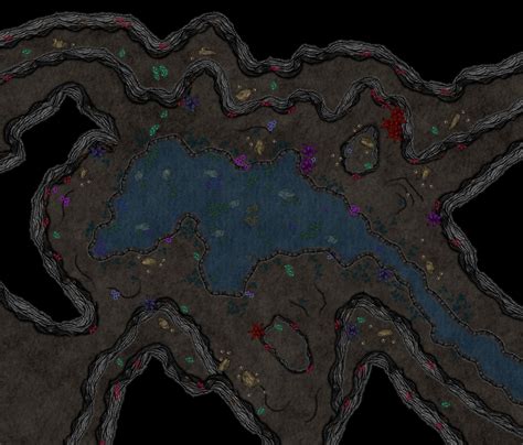 D&D 5E Underdark Map - Hombre Wallpaper