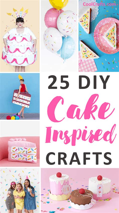 25 DIY Cake Craft Ideas to Get The Party Started • Cool Crafts