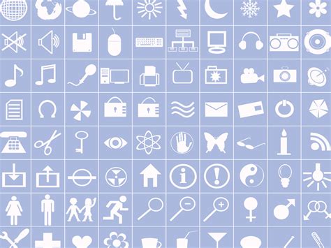 Icons Powerpoint Templates - 3D Graphics, Arts, Objects Backgrounds