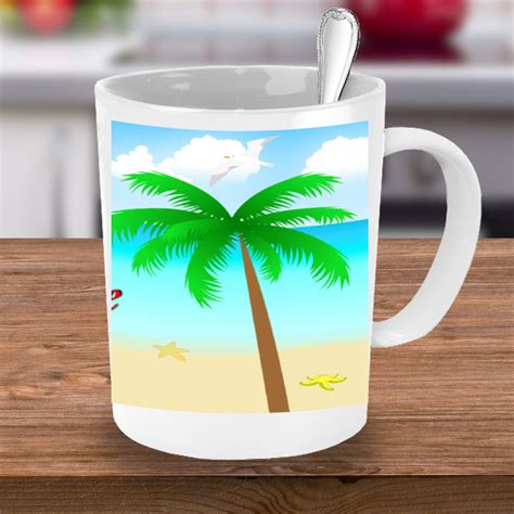 Beach Mug Beach Gift Beach Coffee Mug Beach Mugs Beach | Etsy