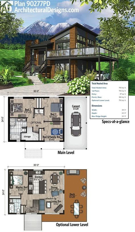 Contemporary Small House Plans - House Plans