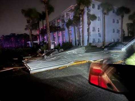 Florida Panhandle hit by severe storms: See the damage