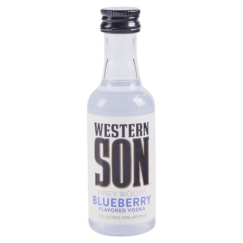 Western Son Blueberry Vodka 50 ml - Applejack