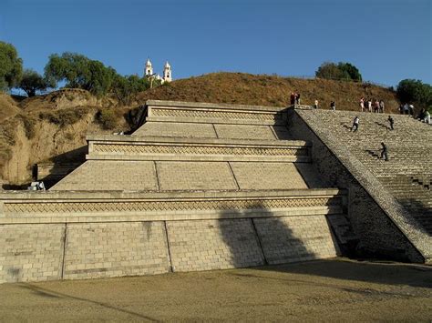 The Great Pyramid of Cholula, also known as Tlachihualtepetl, is a huge complex located in ...