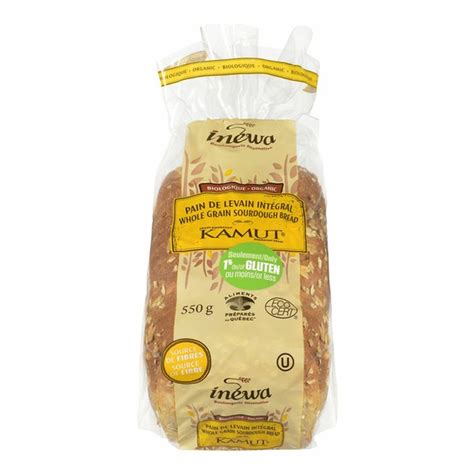 Inéwa Whole Grain Kamut Bread (600 g) Delivery or Pickup Near Me - Instacart