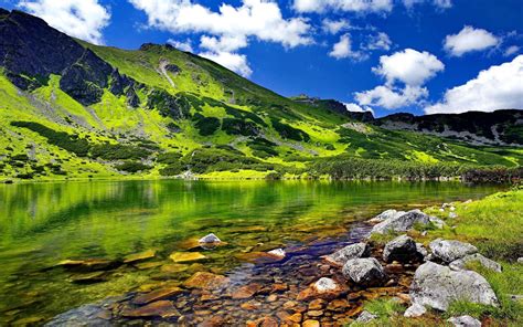 Tatras Mountains Carpathian Mountain Belt In Eastern Europe Natural ...