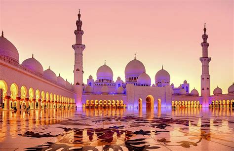 La mosquée Sheikh Zayed d'Abu Dhabi