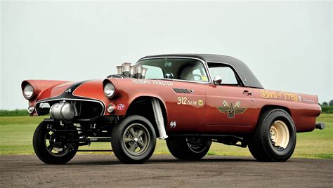 T-Bird Gasser? 1955 Ford Thunderbird is Unusual—But Very Cool—Starting ...