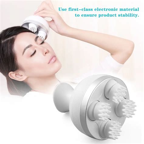 Head Massager Electric head scalp Massager pressure points to relieve stress Promote blood ...