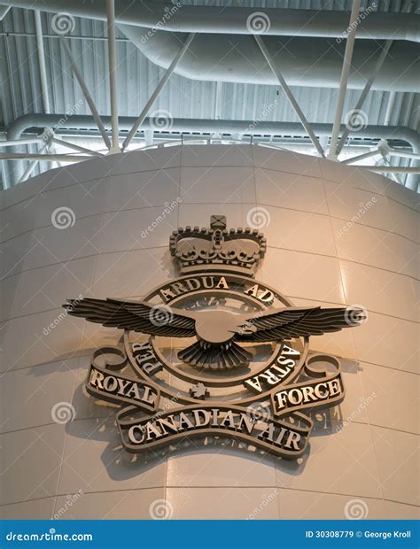 Royal Canadian Air Force Logo Editorial Stock Image - Image of symbol ...