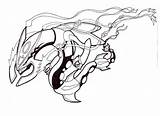 Mega Rayquaza X Coloring Pages sketch template