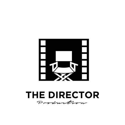 director Studio Movie Video Cinema Film Production logo design vector icon illustration 2412446 ...