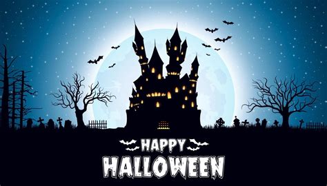 Halloween night background 12086829 Vector Art at Vecteezy