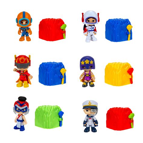 Buy CKN Toys Hero, Smash, Build 6 Pack - Exclusive Pilot Hero Racer ...