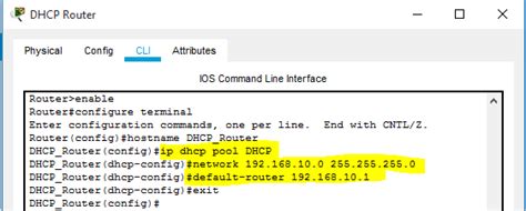 How to Configure DHCP Server on a Cisco Router? - GeeksforGeeks