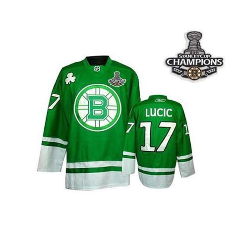 Milan Lucic St Pattys Day Premier With 2011 Stanley Cup Champions ...