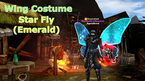 Cabal Online *Wing Costume- Star Fly (Emerald)* - YouTube