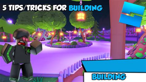 5 Tips/Tricks for building in Roblox Studio - YouTube