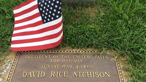 David Rice Atchison, One-Day President | Mental Floss