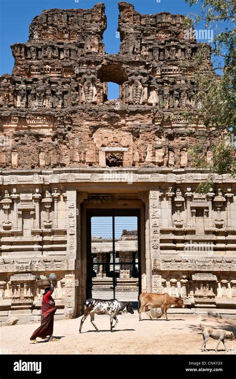 Vittala temple. Hampi. India Stock Photo - Alamy