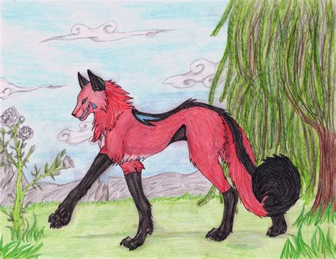 The wolf cat hybrid Uma by Eclipsedwolf on DeviantArt