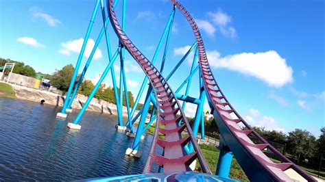 Mako at SeaWorld Orlando, 4K POV On Ride - Tallest Coaster in Orlando! - YouTube