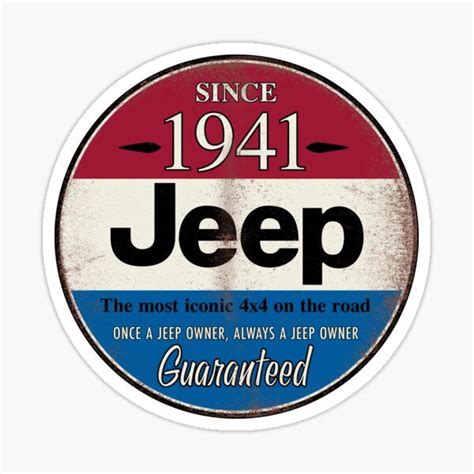 Jeep Stickers | Redbubble Offroad Jeep, Jeep Rubicon, Jeep Willys, Vintage Poster Art, Vintage ...