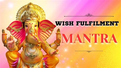 Powerful Ganesh Mantra for Success and Prosperity | Chanting to Remove Obstacles l ganpati Bappa ...