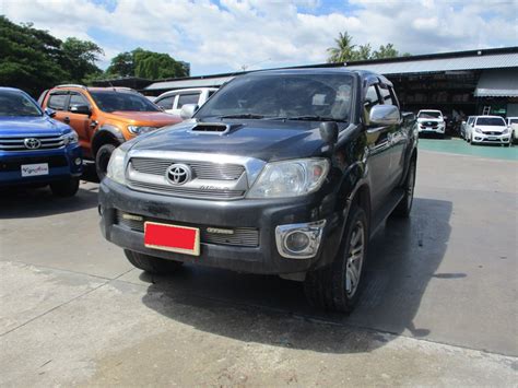 2012 – VIGO 4WD 3.0G AT DOUBLE CAB BLACK – 4510 - TOYOTA USED CARS