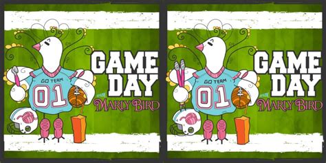 Game Day Mystery Make-Along 2021 - Marly Bird