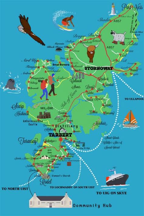 Isle Of Lewis Map - Map Of Staten