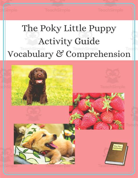 The Poky Little Puppy Activity Guide: Vocabulary + Comprehension by ...